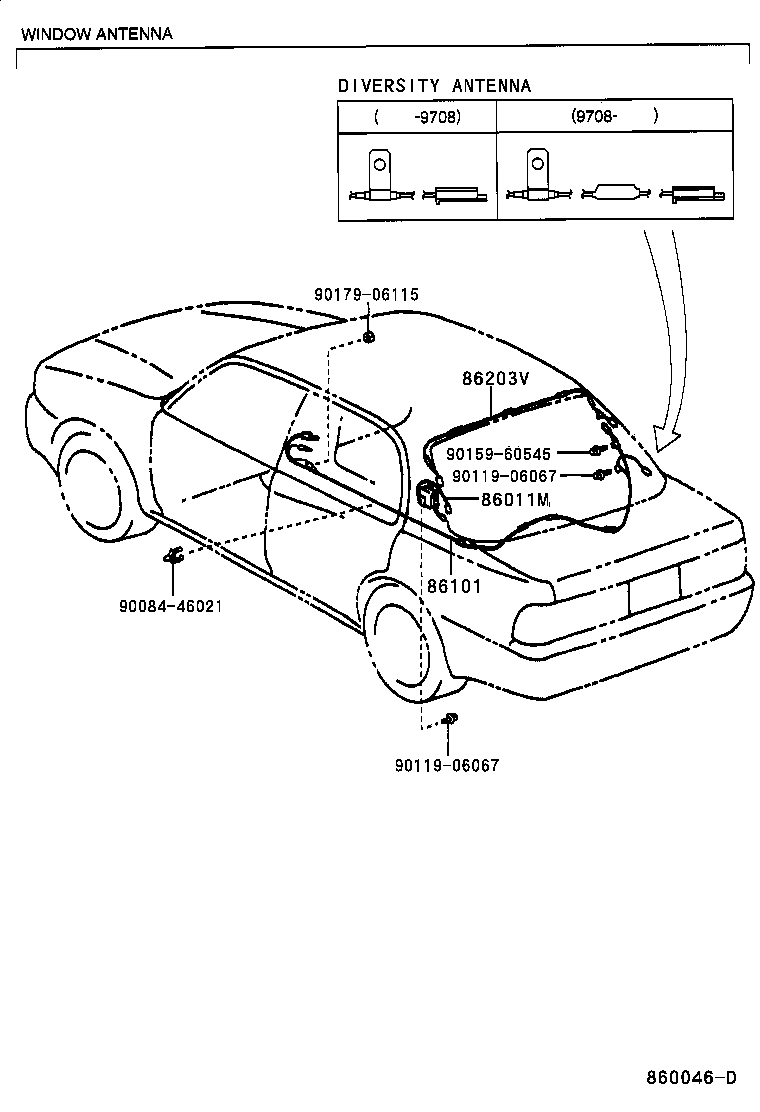  CAMRY NAP |  ANTENNA