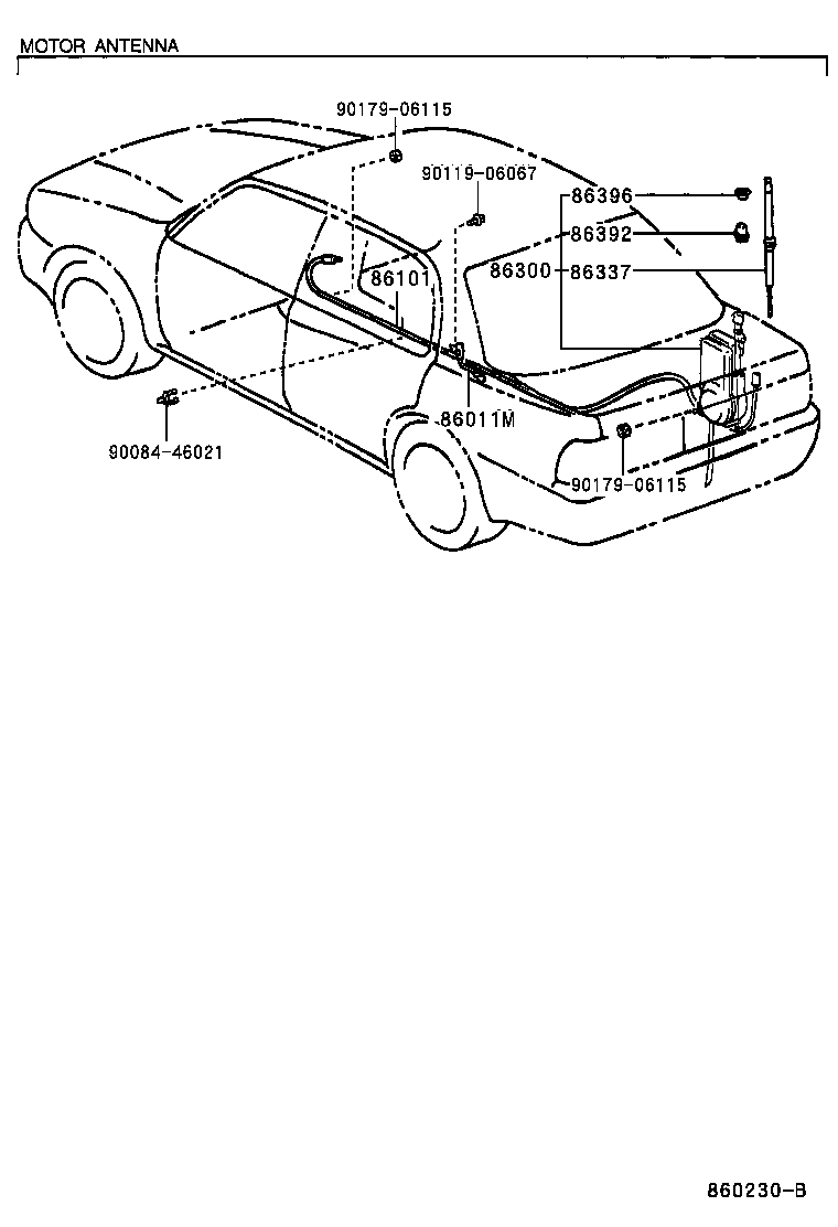  CAMRY NAP |  ANTENNA
