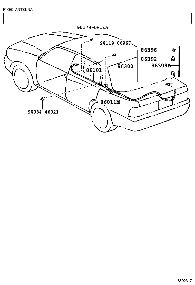 CAMRY NAP |  ANTENNA