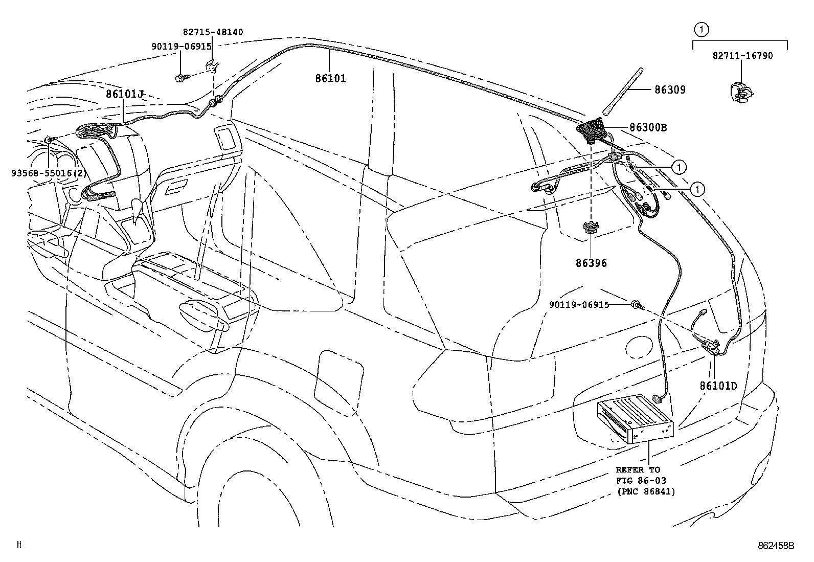  RX400H |  ANTENNA