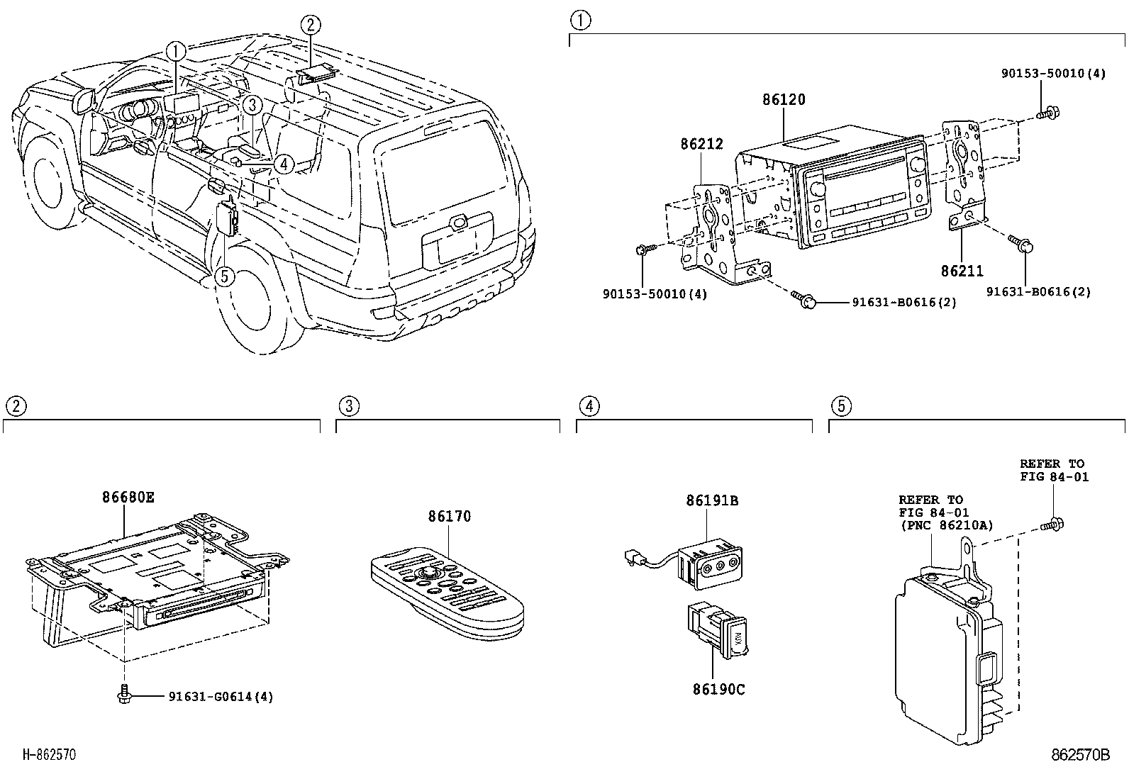  4RUNNER |  RADIO RECEIVER AMPLIFIER CONDENSER