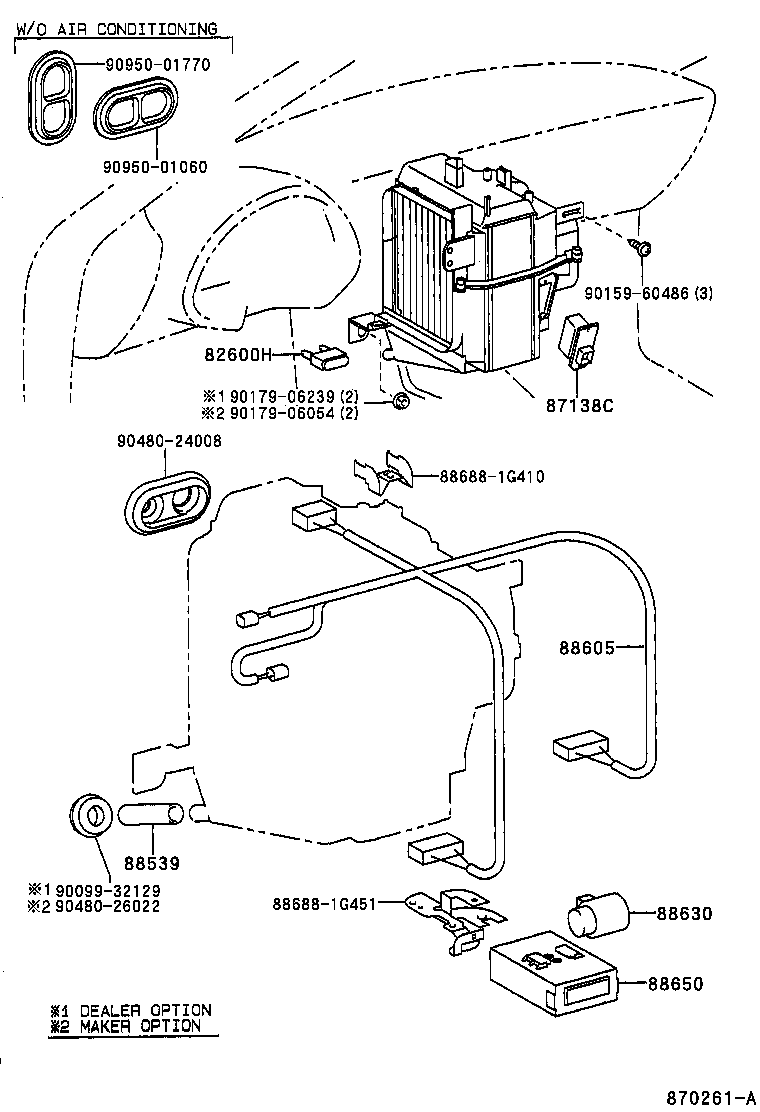  PASEO |  HEATING AIR CONDITIONING COOLER UNIT