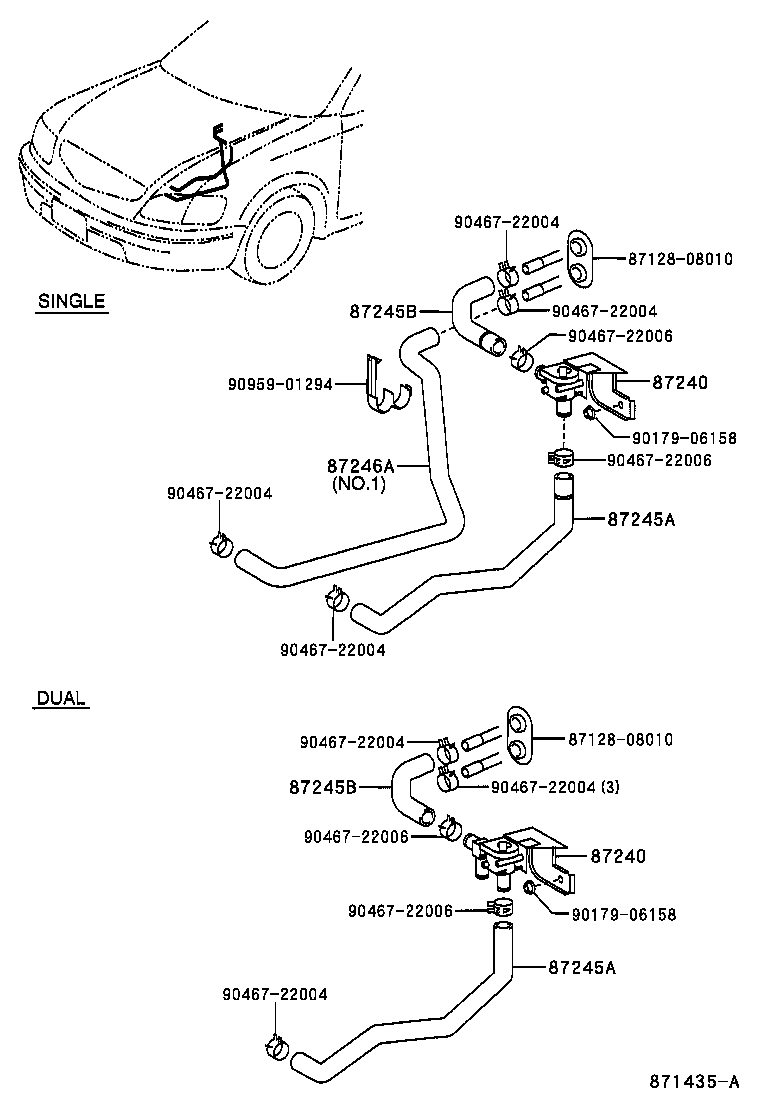  SIENNA |  HEATING AIR CONDITIONING WATER PIPING