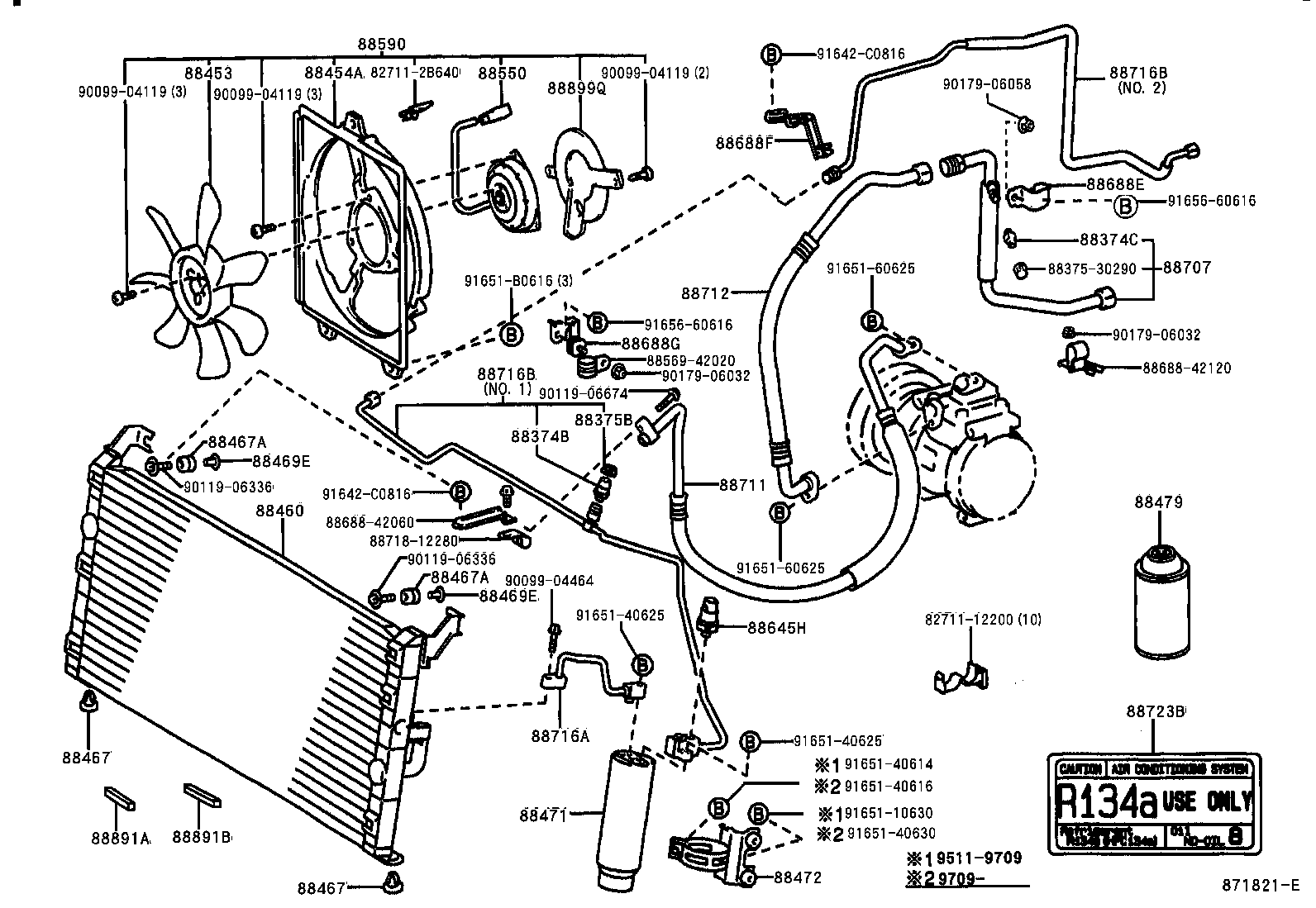  RAV4 |  HEATING AIR CONDITIONING COOLER PIPING