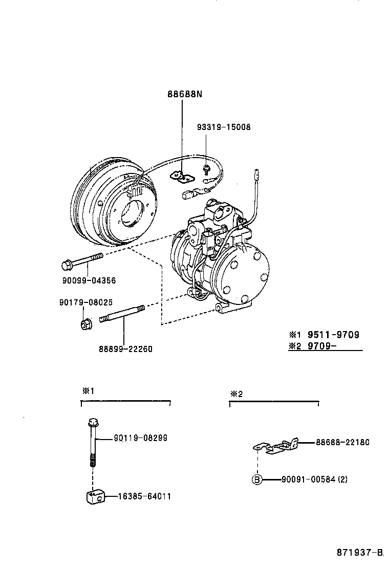  RAV4 |  HEATING AIR CONDITIONING COMPRESSOR