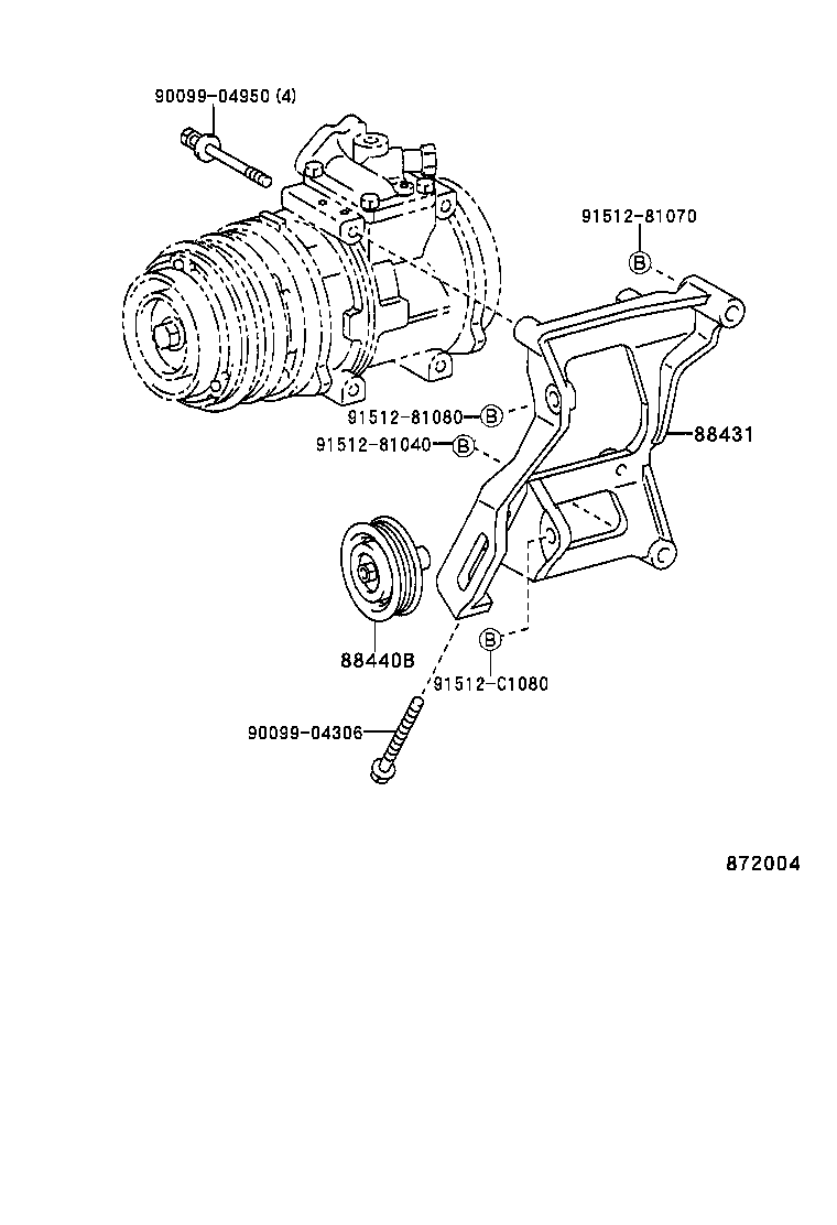  T100 |  HEATING AIR CONDITIONING COMPRESSOR