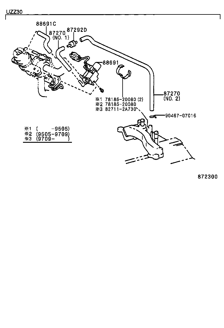  SC300 400 |  HEATING AIR CONDITIONING VACUUM PIPING