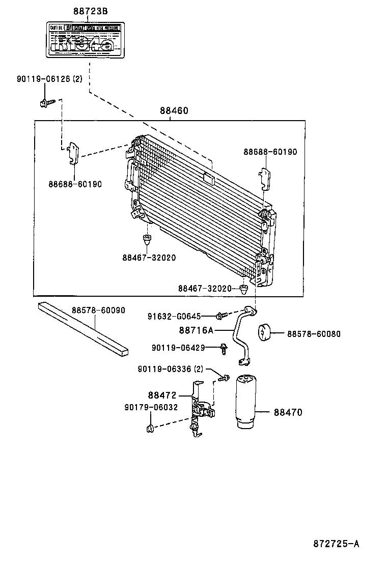  LX450 |  HEATING AIR CONDITIONING COOLER PIPING