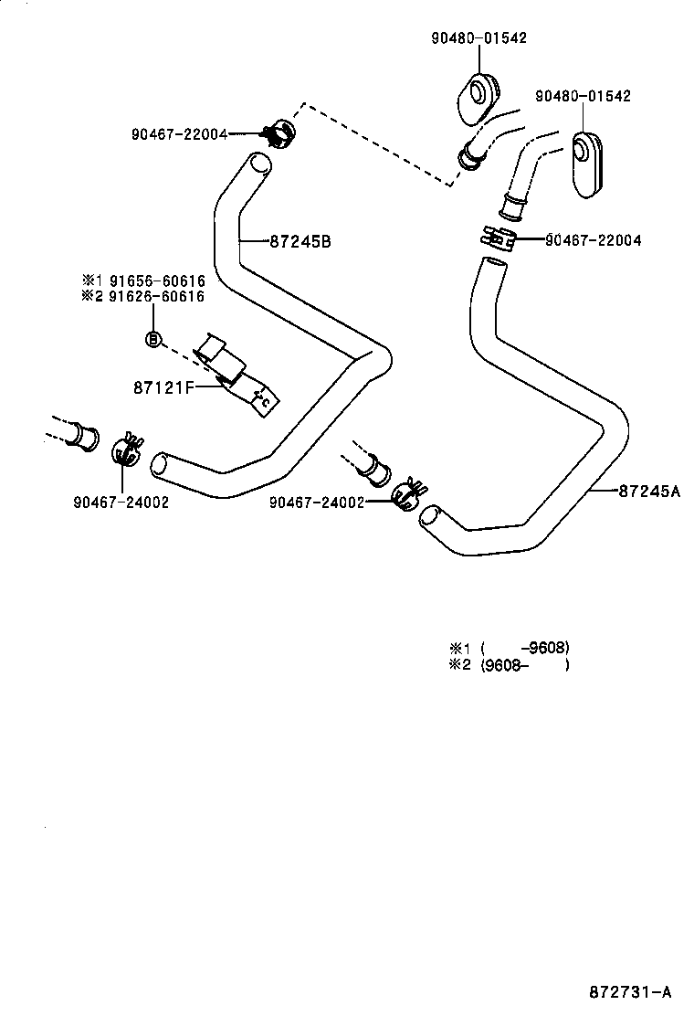  RAV4 |  HEATING AIR CONDITIONING WATER PIPING