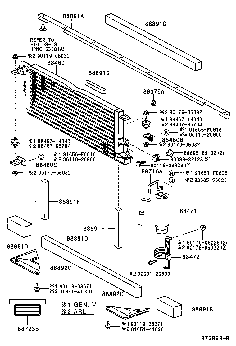  HILUX 2WD |  HEATING AIR CONDITIONING COOLER PIPING