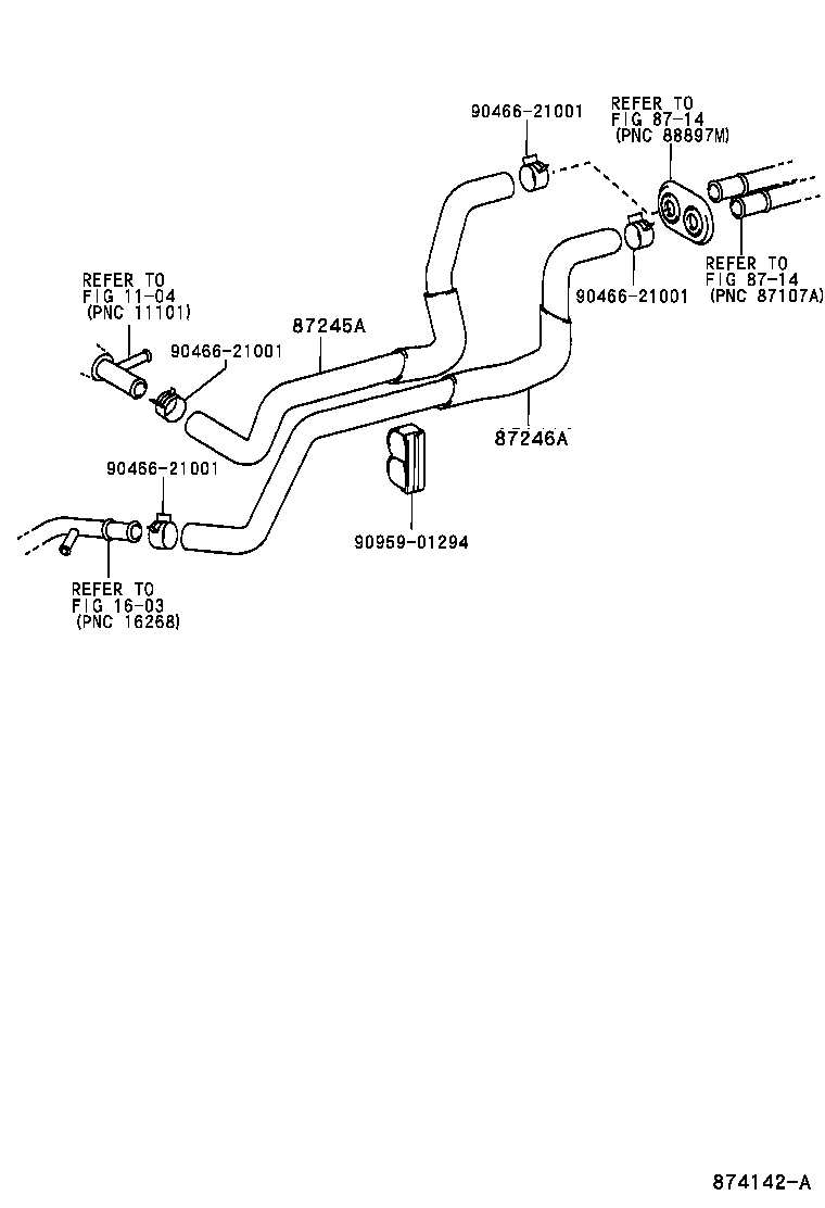  RAV4 |  HEATING AIR CONDITIONING WATER PIPING