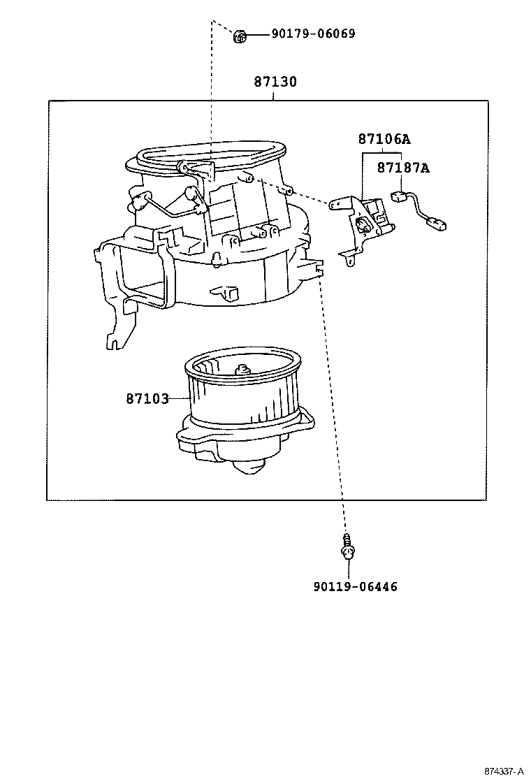  4RUNNER |  HEATING AIR CONDITIONING HEATER UNIT BLOWER