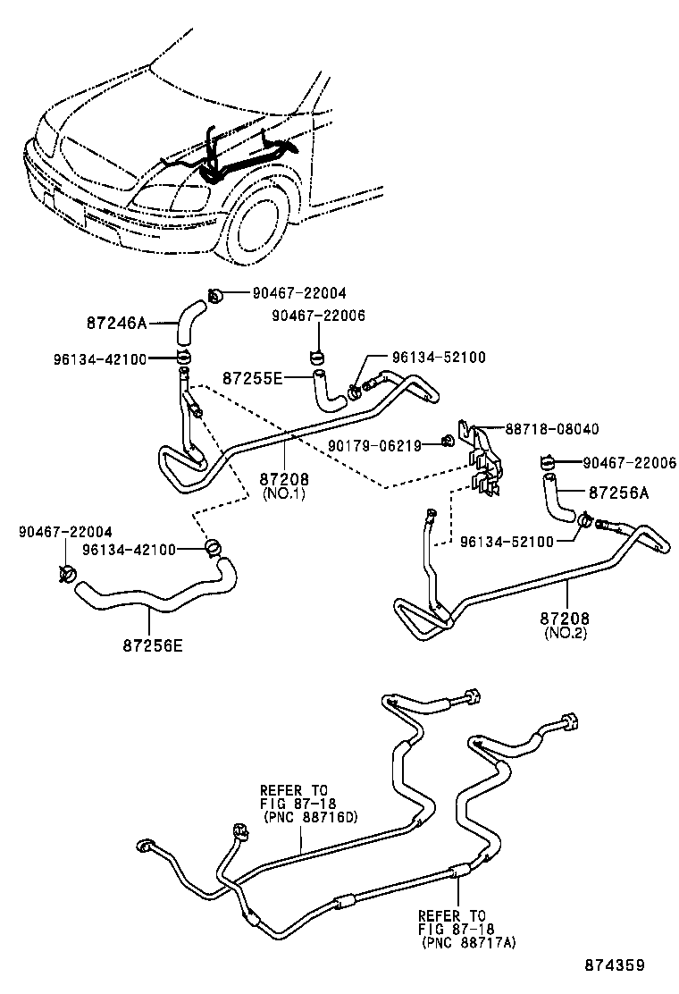  SIENNA |  HEATING AIR CONDITIONING WATER PIPING