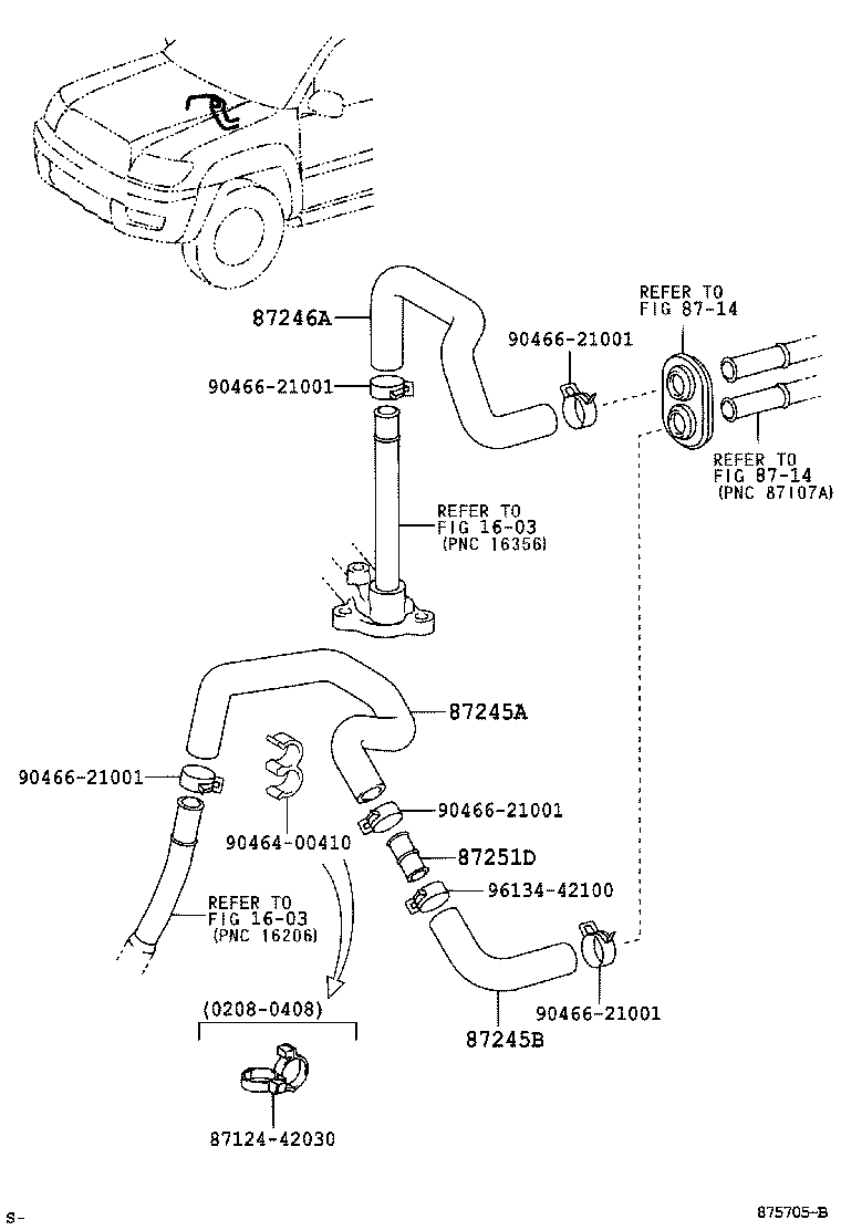  4RUNNER |  HEATING AIR CONDITIONING WATER PIPING