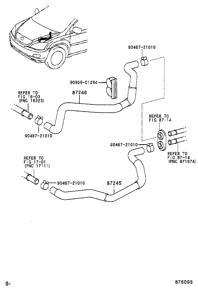  RX330 350 JPP |  HEATING AIR CONDITIONING WATER PIPING