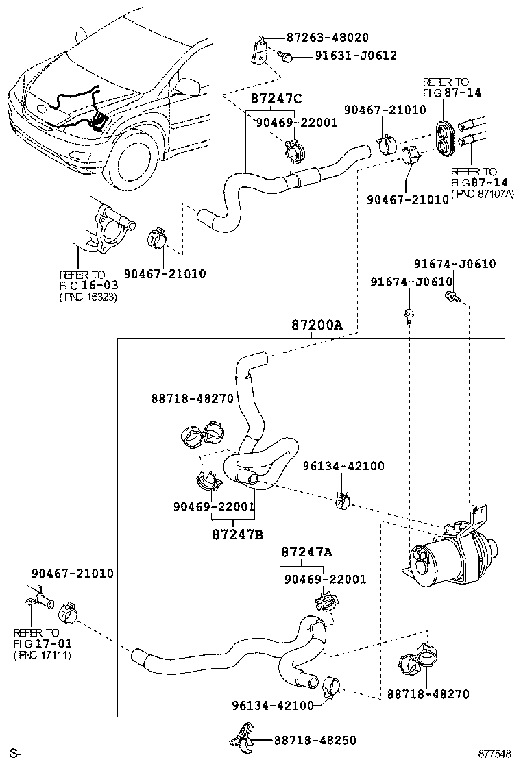  RX400H |  HEATING AIR CONDITIONING WATER PIPING