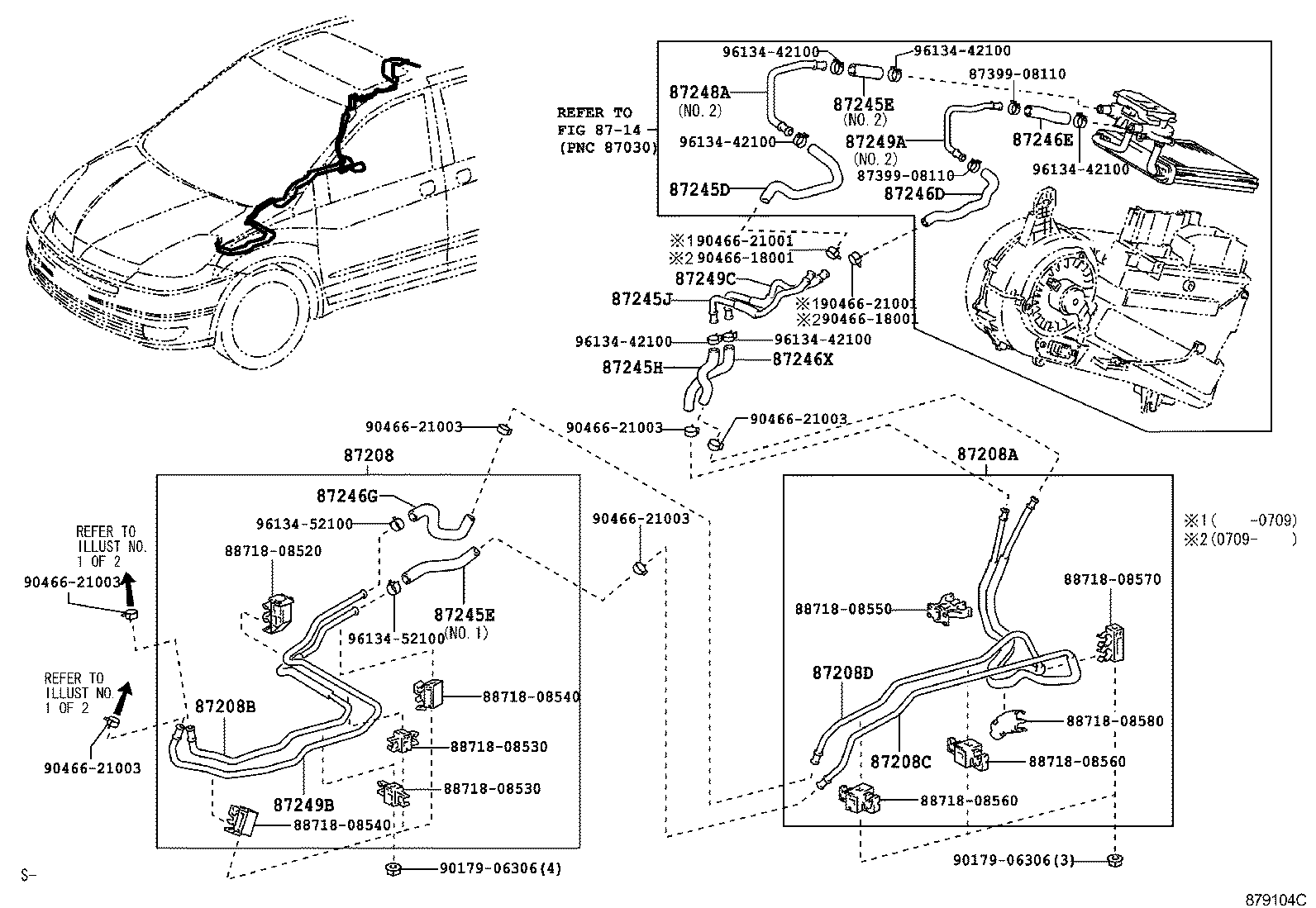  SIENNA |  HEATING AIR CONDITIONING WATER PIPING