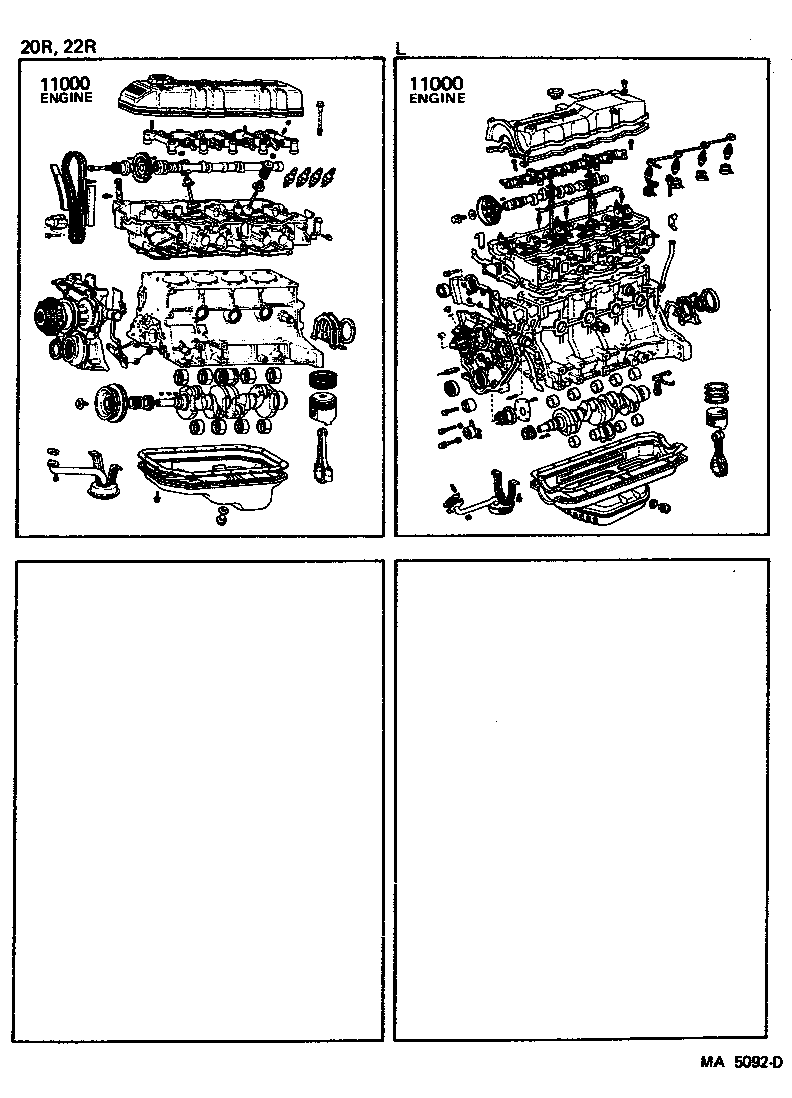  PICKUP |  PARTIAL ENGINE ASSEMBLY