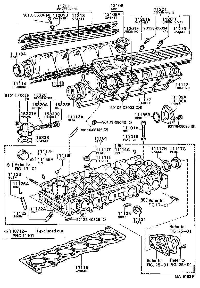  CRESSIDA |  CYLINDER HEAD
