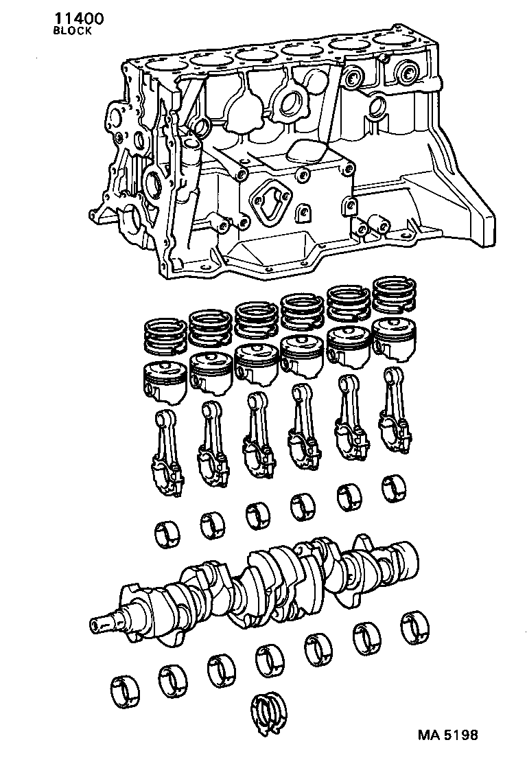  CRESSIDA |  SHORT BLOCK ASSEMBLY