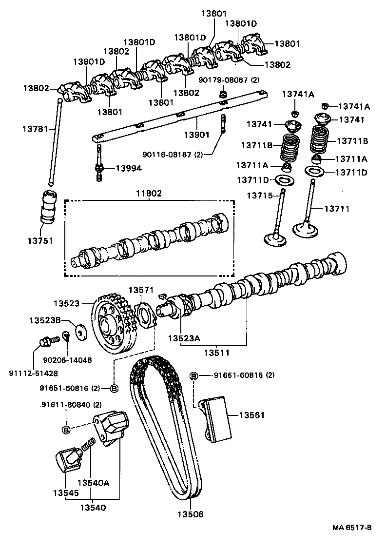  VAN |  CAMSHAFT VALVE