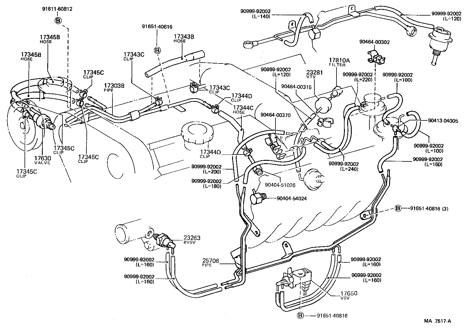  CRESSIDA |  VACUUM PIPING