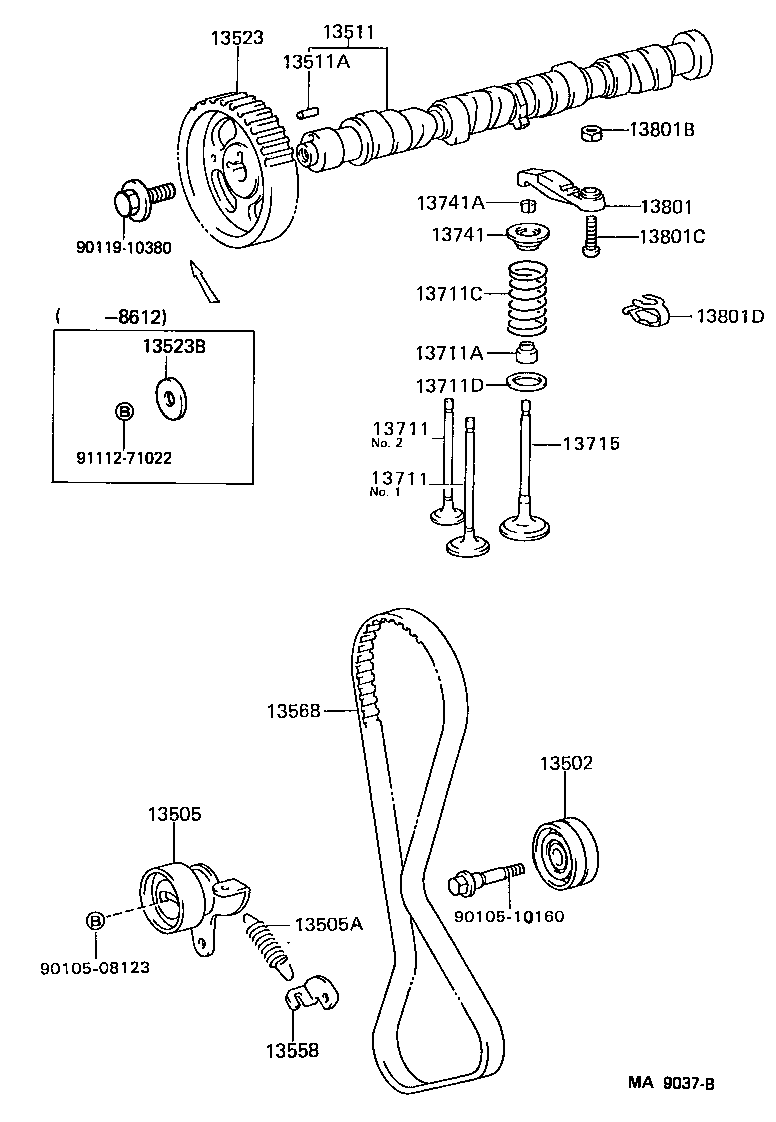  TERCEL |  CAMSHAFT VALVE