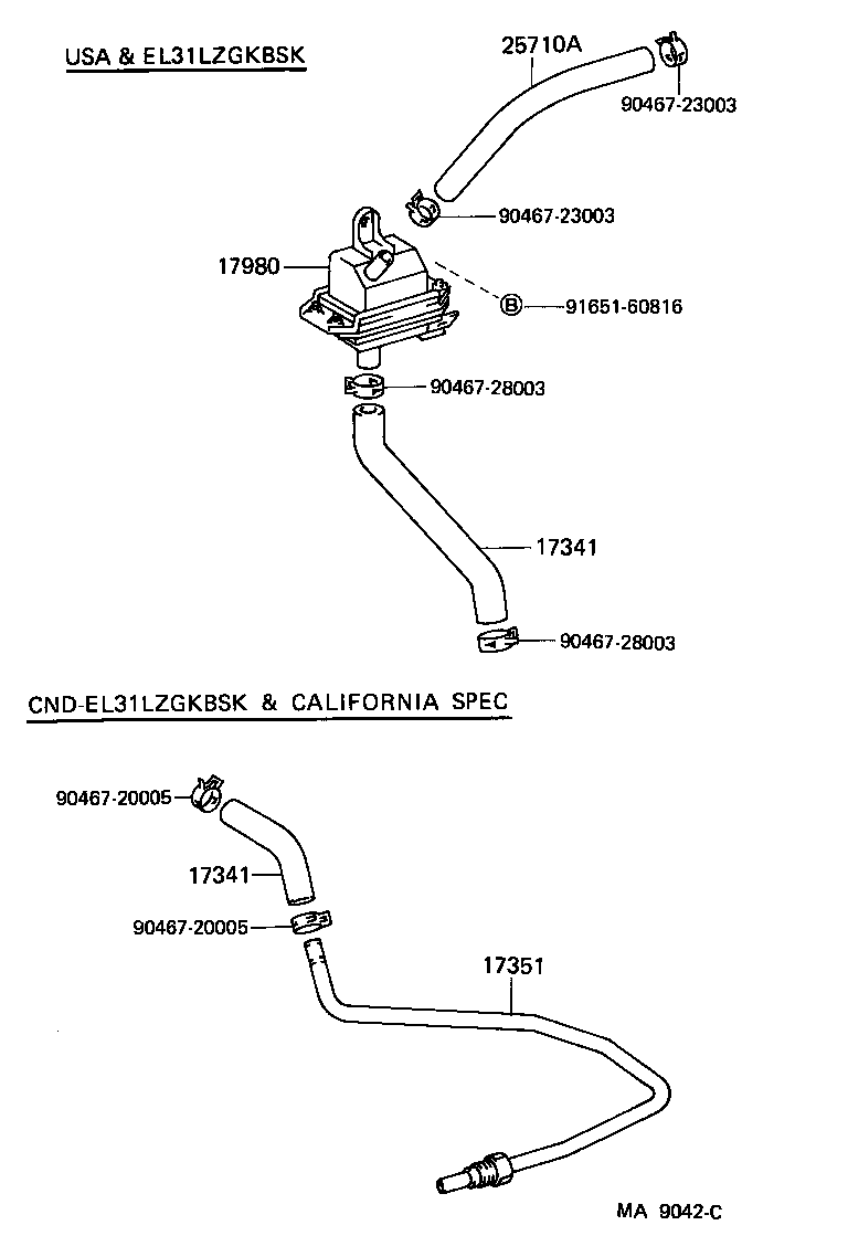  TERCEL |  MANIFOLD AIR INJECTION SYSTEM