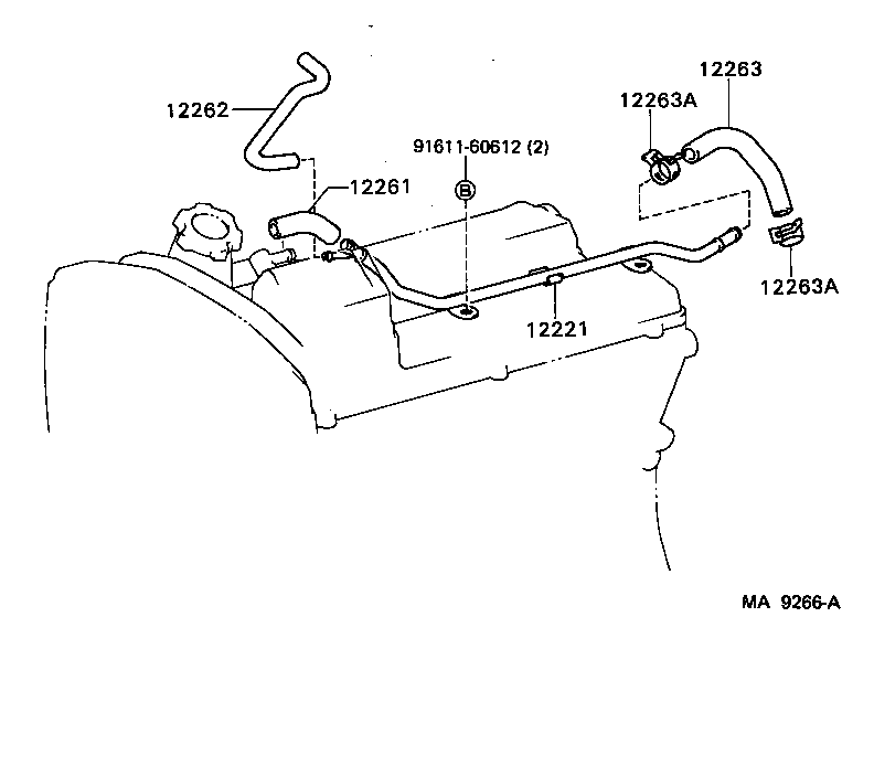  CELICA |  VENTILATION HOSE