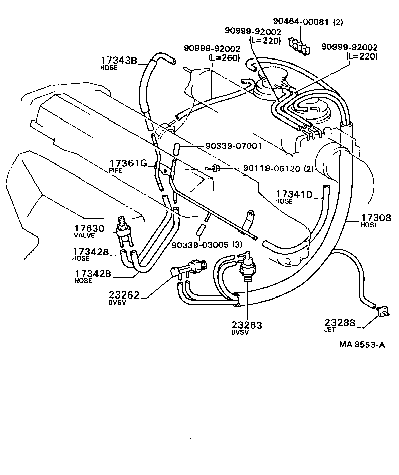  CELICA |  VACUUM PIPING