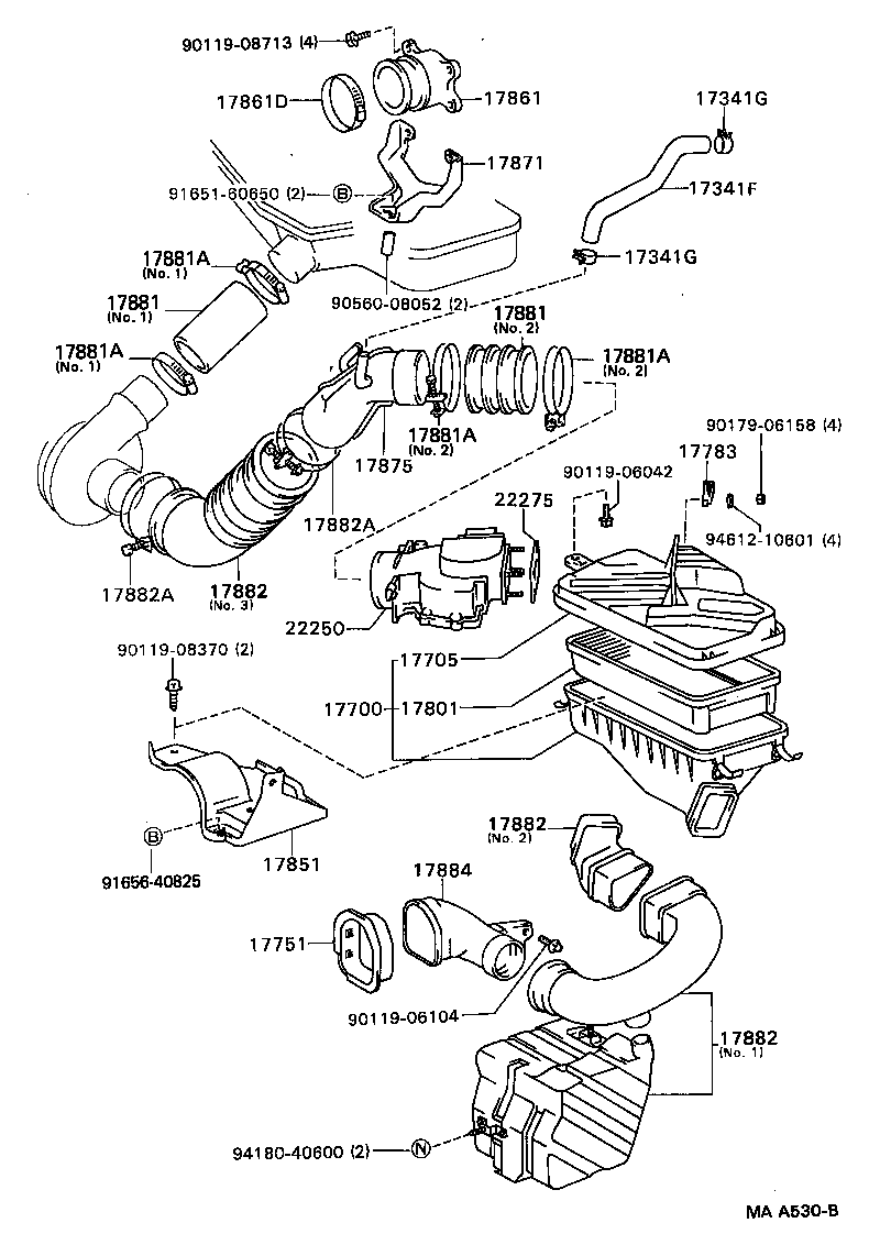  CELICA |  AIR CLEANER