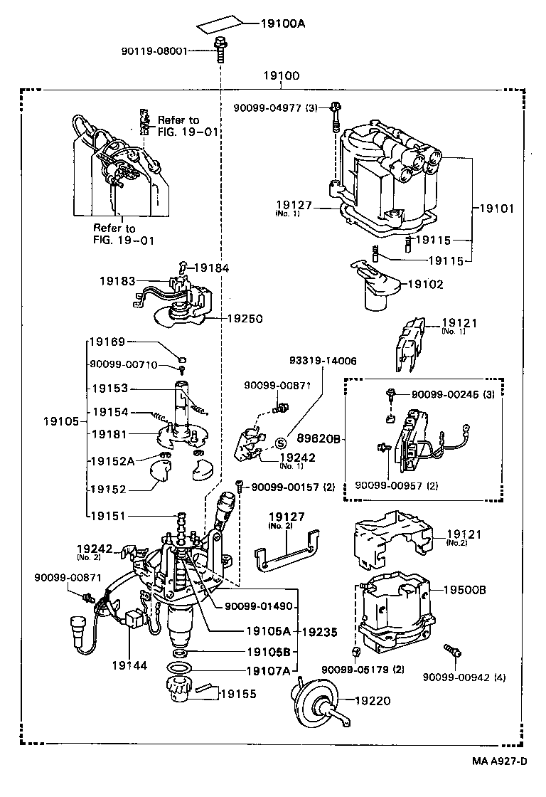  HILUX 2WD |  DISTRIBUTOR