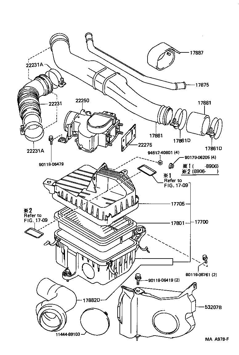  4 RUNNER TRUCK |  AIR CLEANER