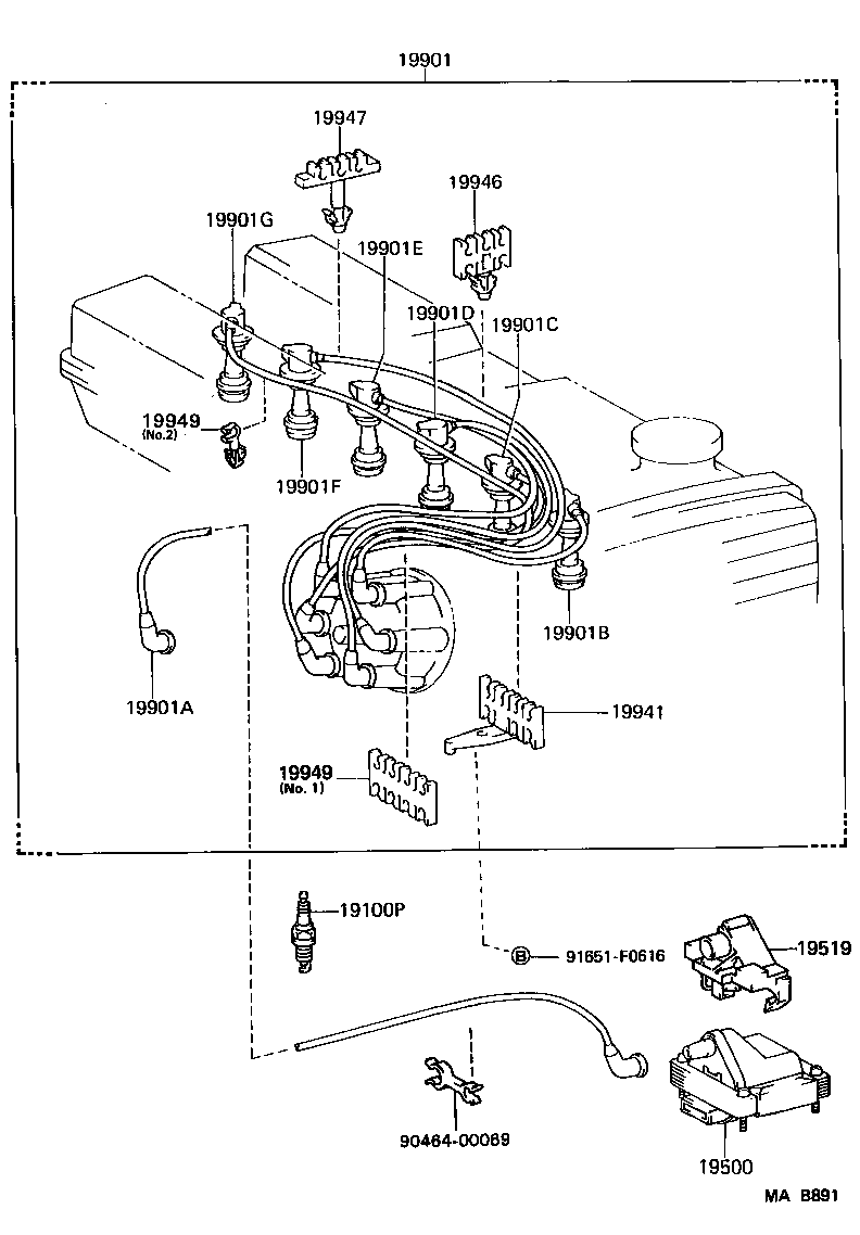  CRESSIDA |  IGNITION COIL SPARK PLUG