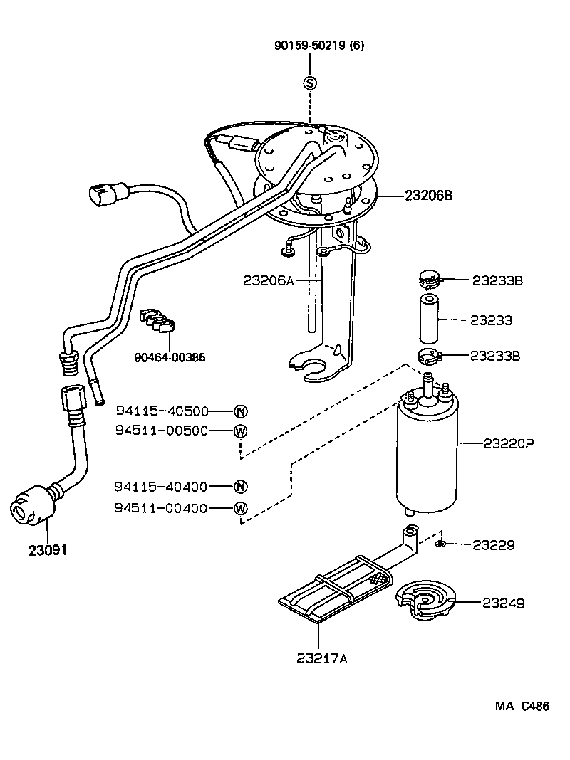 COROLLA CP |  FUEL INJECTION SYSTEM