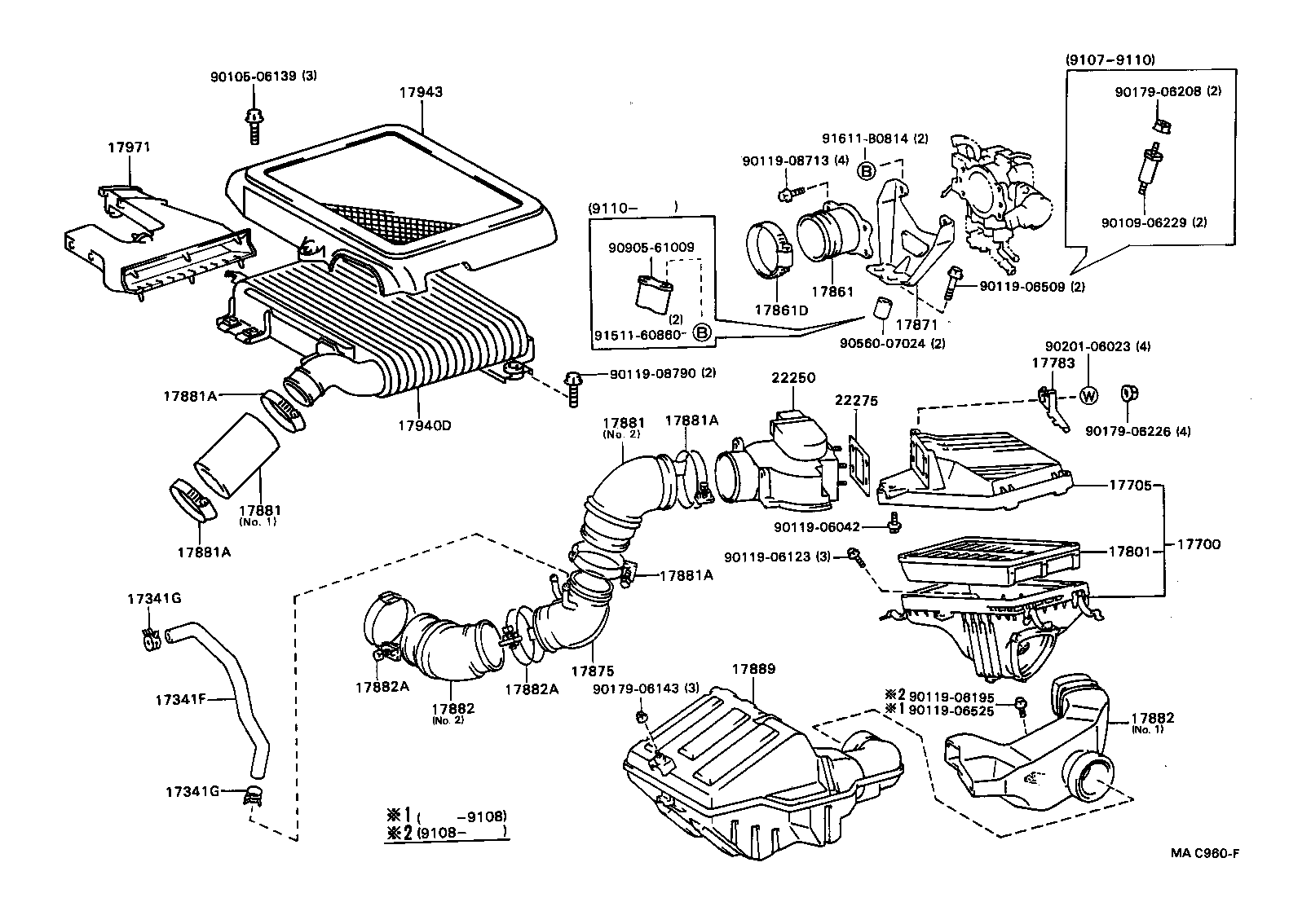  CELICA |  AIR CLEANER