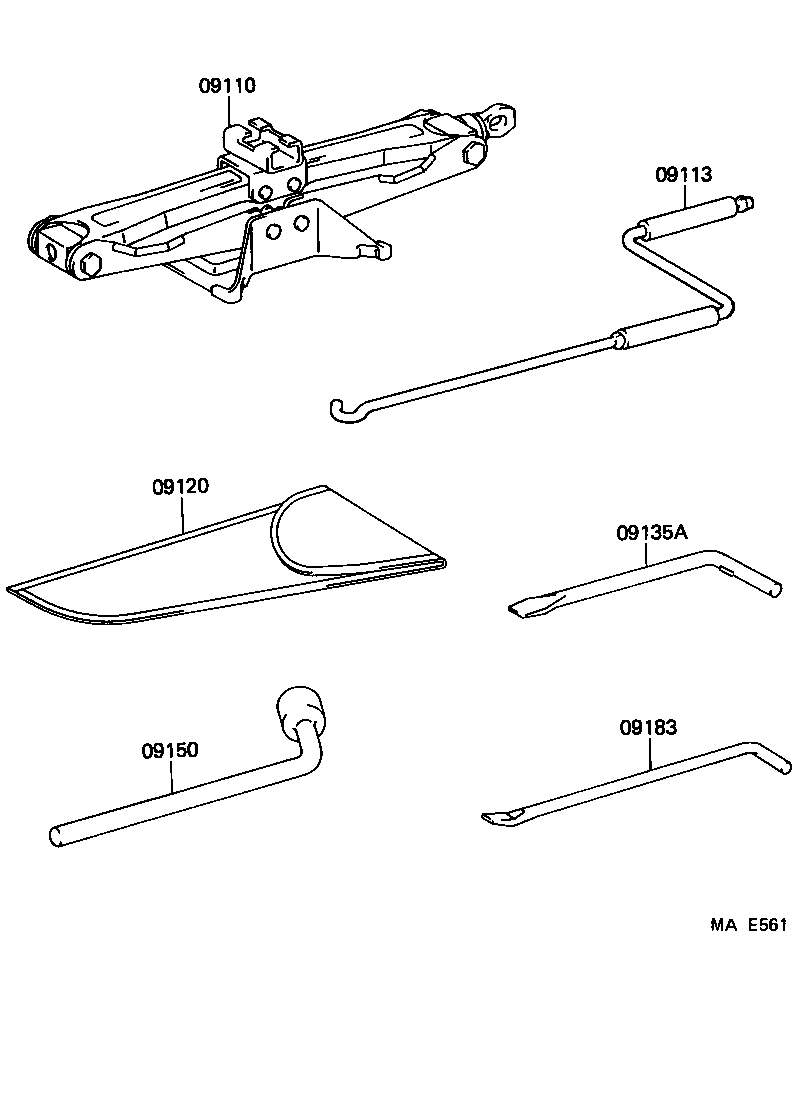  CAMRY NAP |  STANDARD TOOL