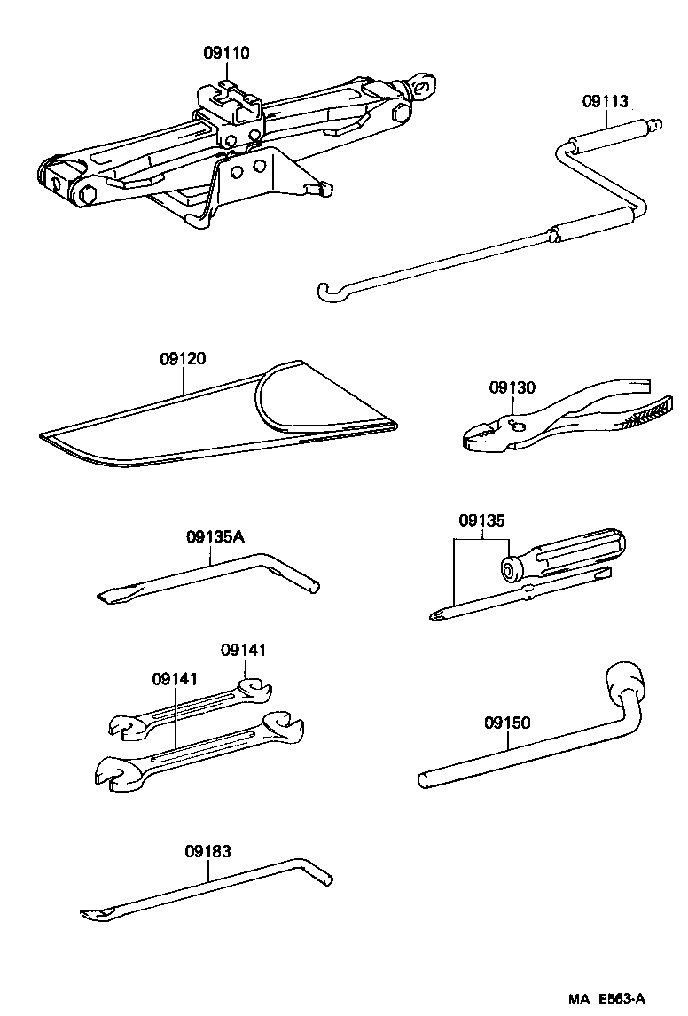  ES300 |  STANDARD TOOL