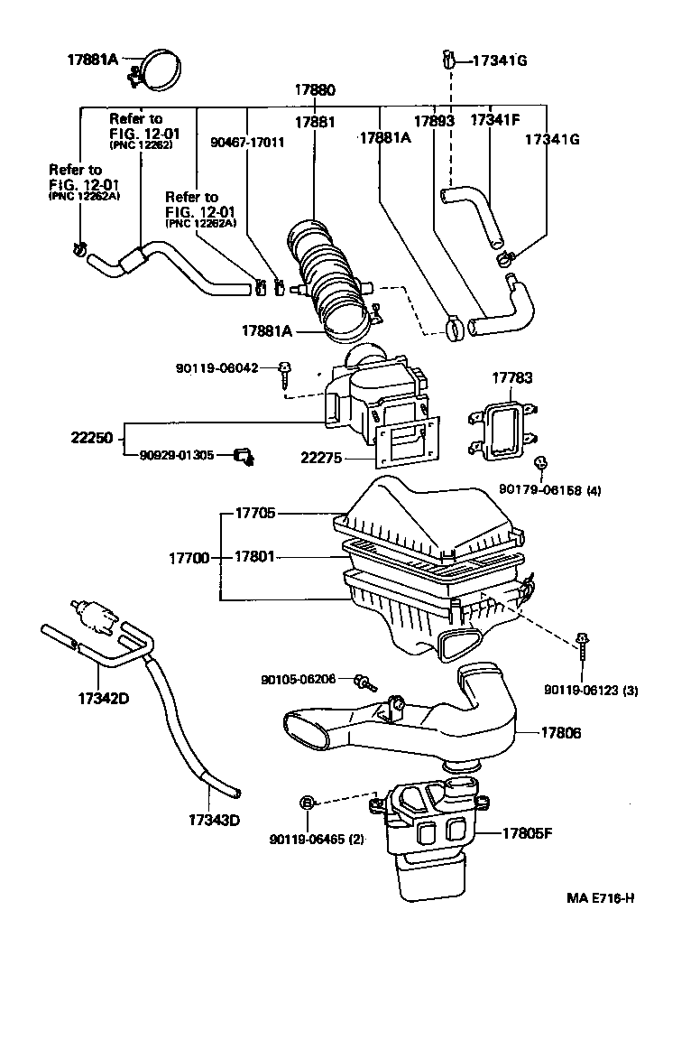  ES300 |  AIR CLEANER