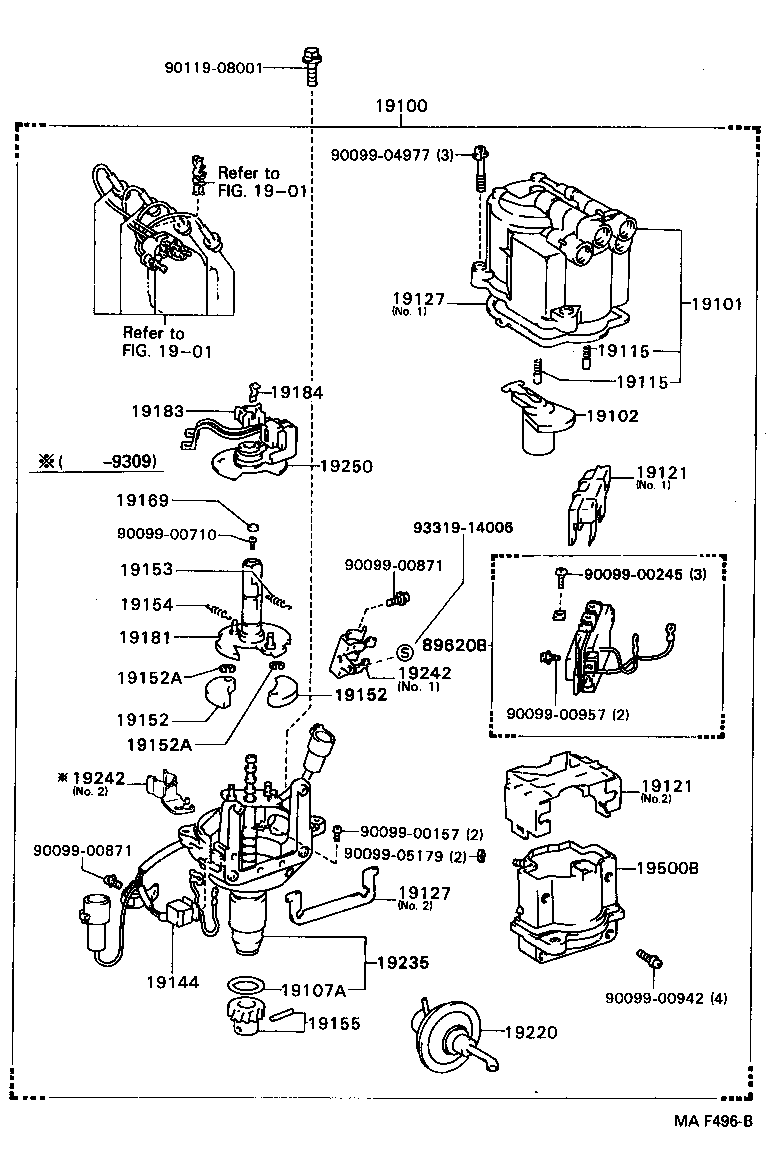  HILUX 2WD |  DISTRIBUTOR