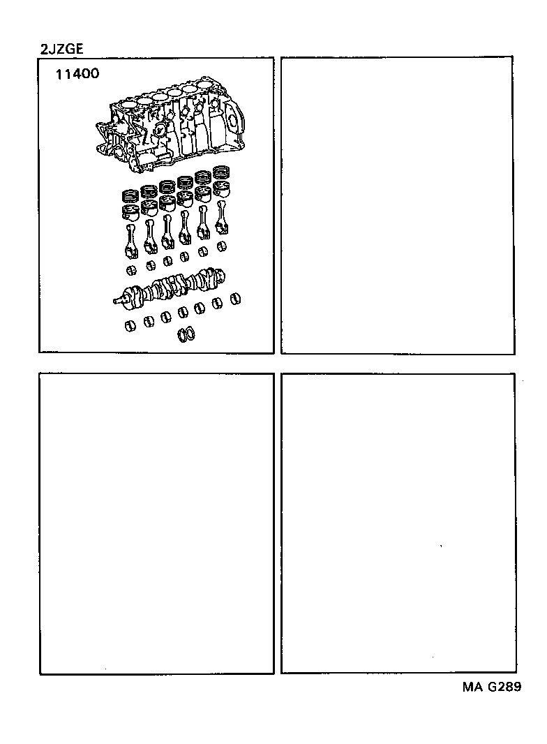  GS300 |  SHORT BLOCK ASSEMBLY