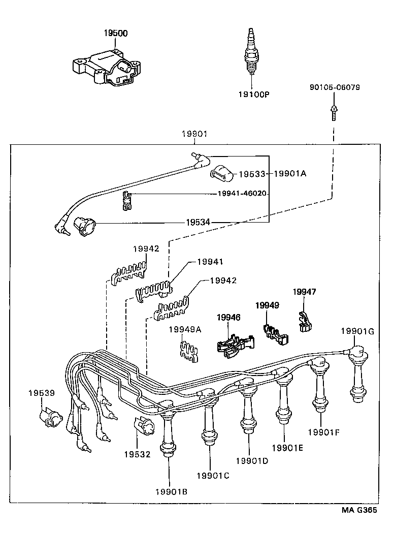  GS300 |  IGNITION COIL SPARK PLUG