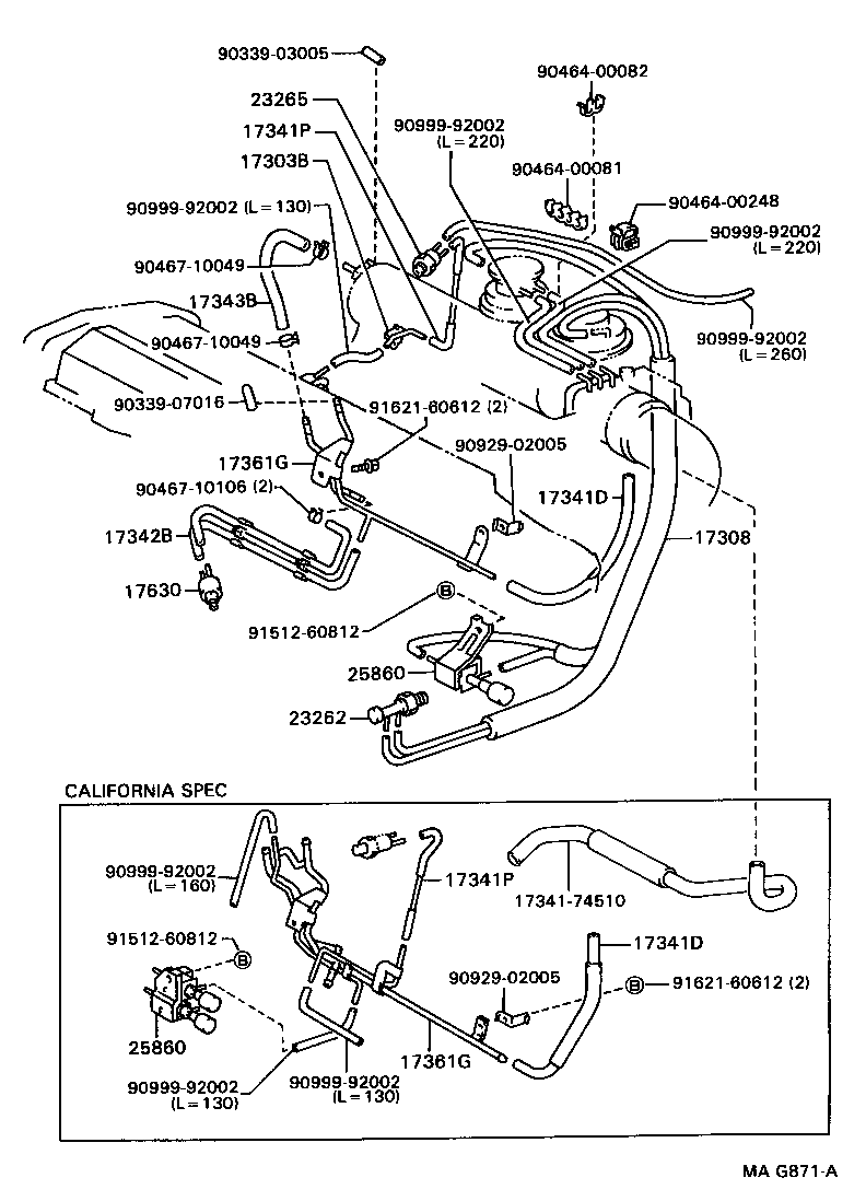  CELICA |  VACUUM PIPING