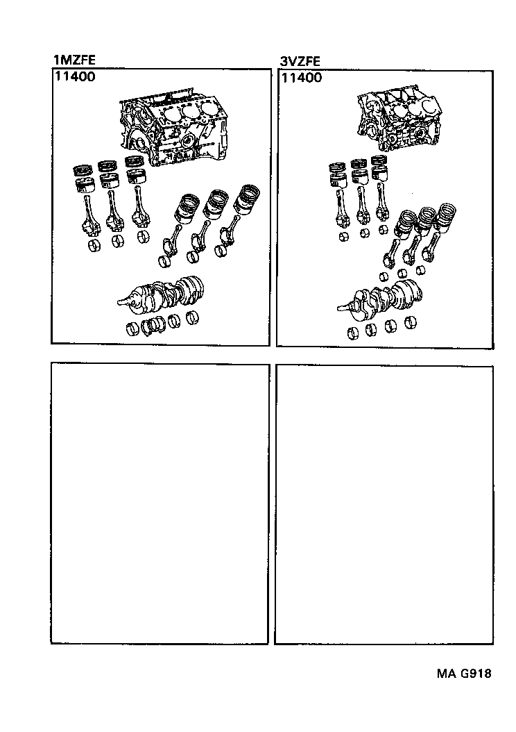  ES300 |  SHORT BLOCK ASSEMBLY