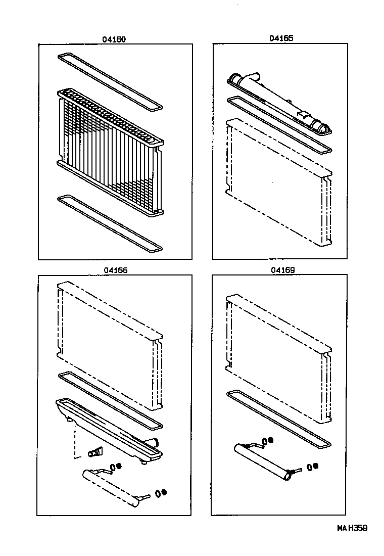  AVALON |  RADIATOR WATER OUTLET