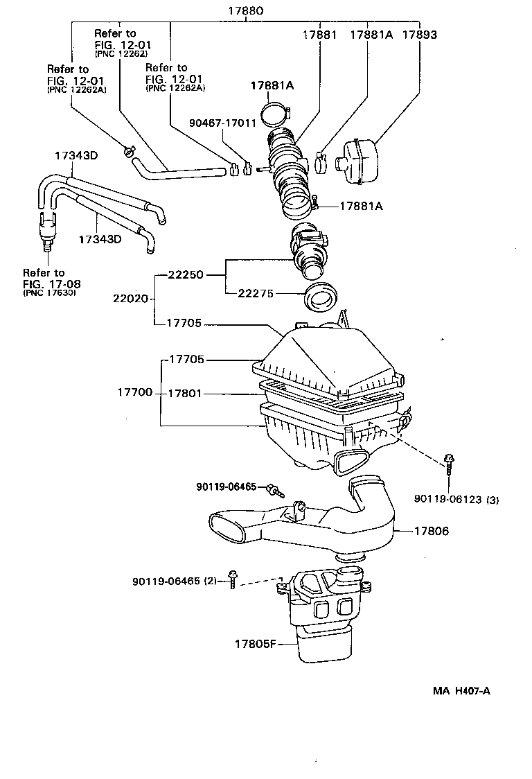  ES300 |  AIR CLEANER