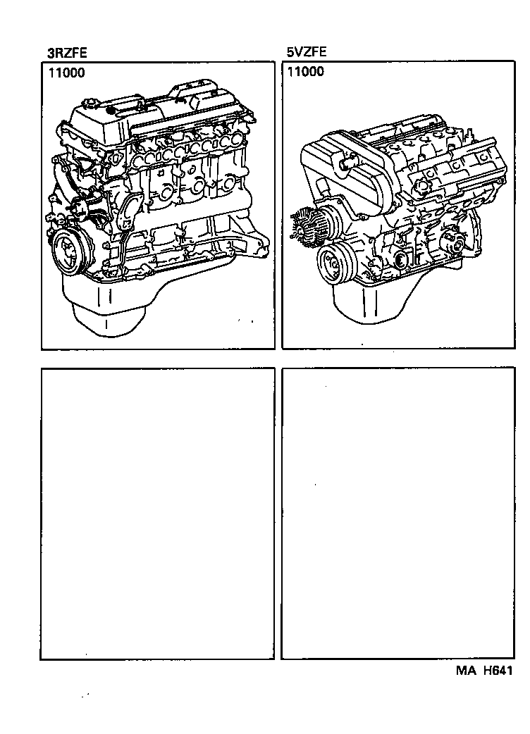  TACOMA |  PARTIAL ENGINE ASSEMBLY