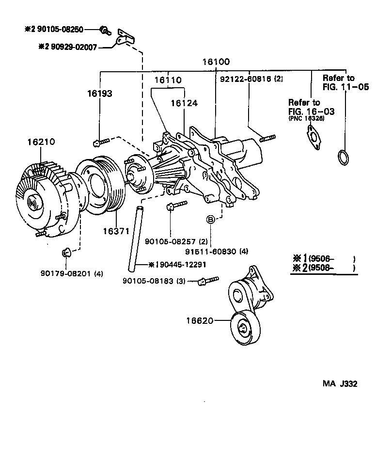  GS300 |  WATER PUMP