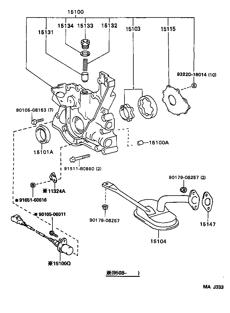  GS300 |  ENGINE OIL PUMP