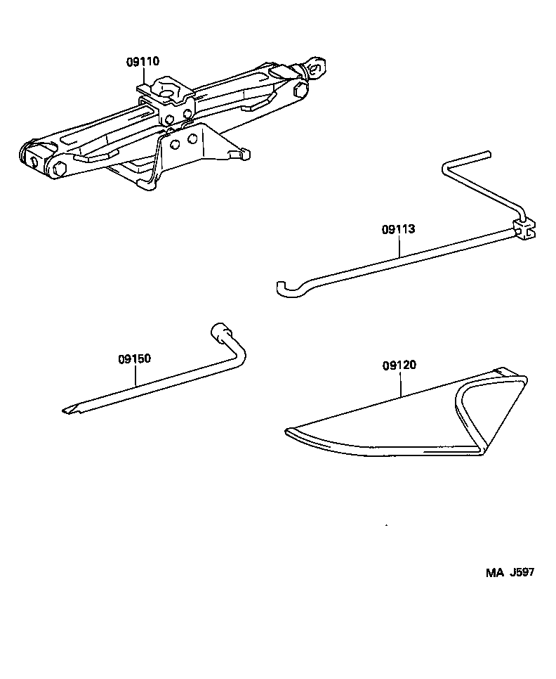  RAV4 |  STANDARD TOOL